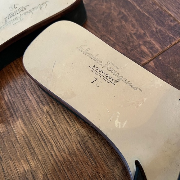 Salvatore Ferragamo Slider Sandals - Picture 2 of 2